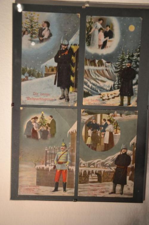Přeštice před sto lety - vánoční pohlednice z války