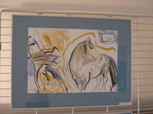 Dana Raunerová - kresby koňů
