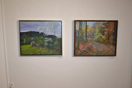 Příroda a portréty v obrazech Jana Říhy